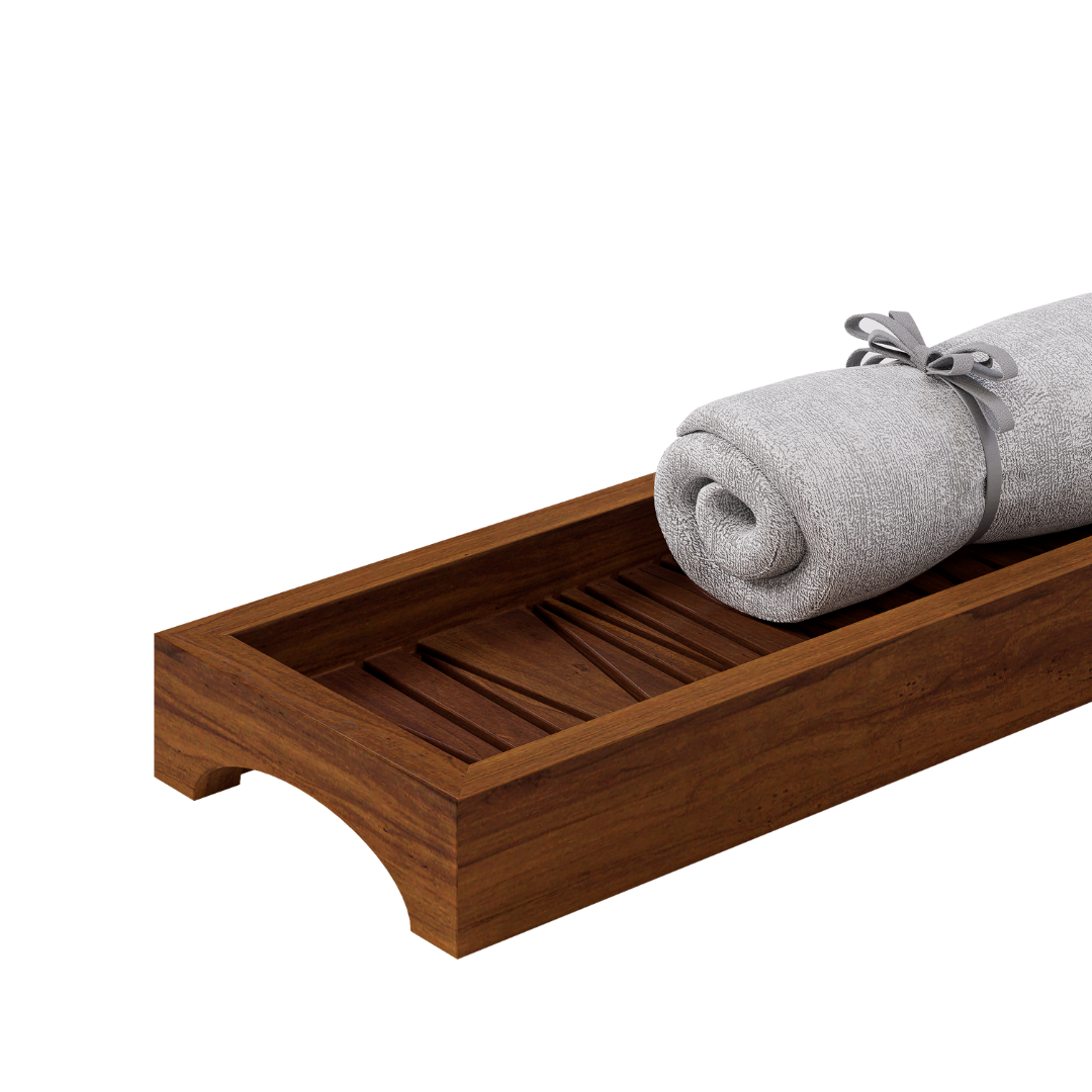 CHAROLA AMENIDADES RECT PALMA 0.40X0.04X0.14M