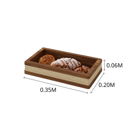 CHAROLA PARA PAN FIBRA 0.35x0.06x0.20 M