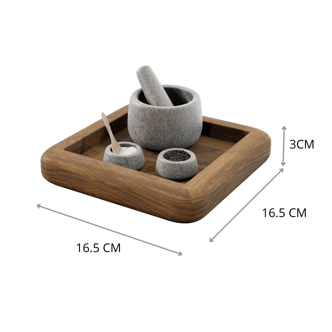 CHAROLA RECT LE ST 0.165x0.03x0.165 M