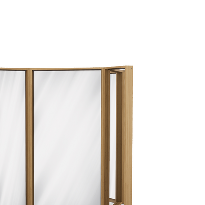 CONJUNTO ESPEJO TRES VISTAS FOLIE (3PZAS) 1.98x1.90x0.10M