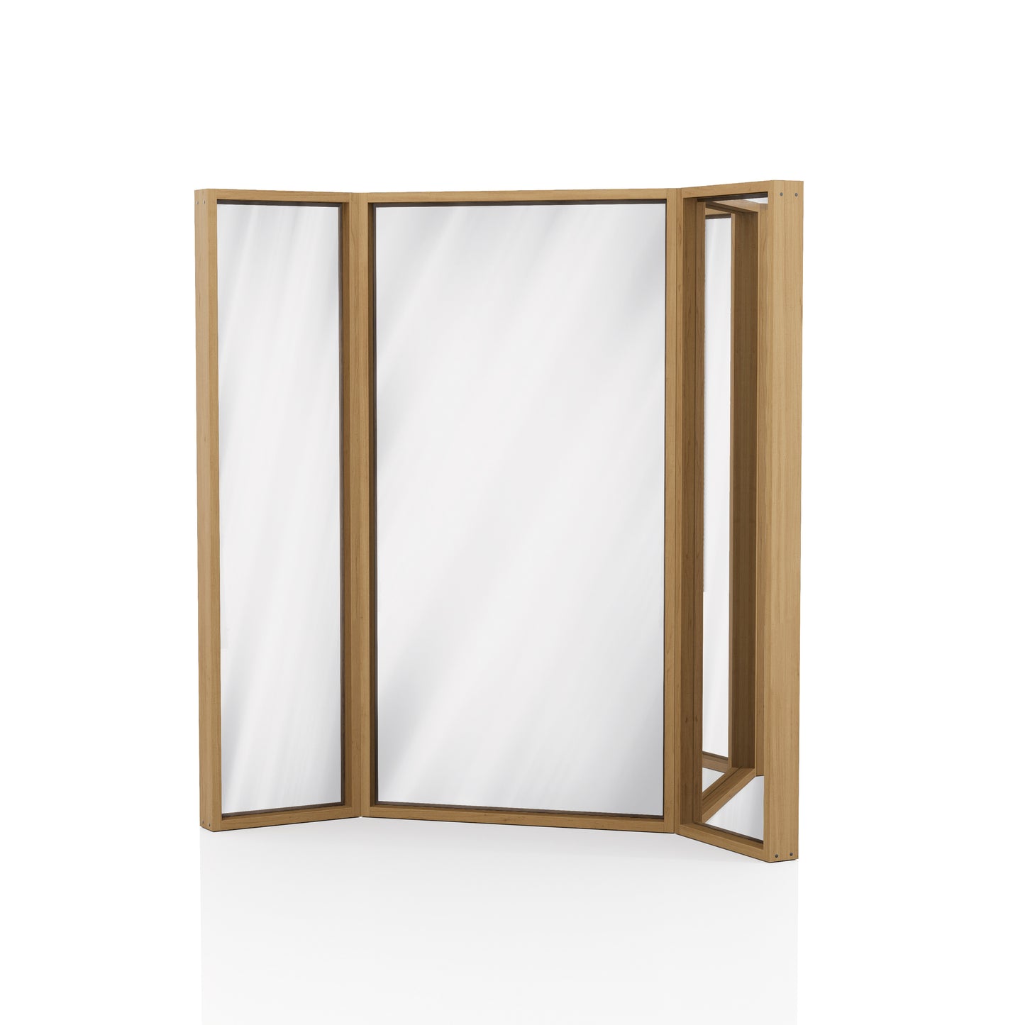 CONJUNTO ESPEJO TRES VISTAS FOLIE (3PZAS) 1.98x1.90x0.10M