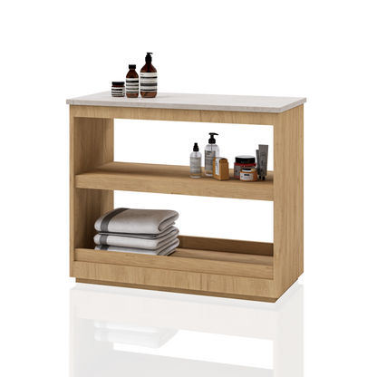 CREDENZA  AUX 3NIV C_CUB MARMOL SPS 0.90x0.75x0.40 M