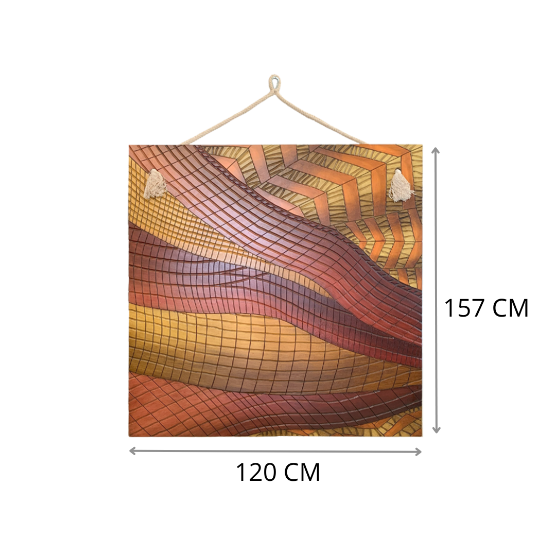 CUADRO TRADICIONES TEJIDAS B 1.2 X 1.577 X 0.134 M