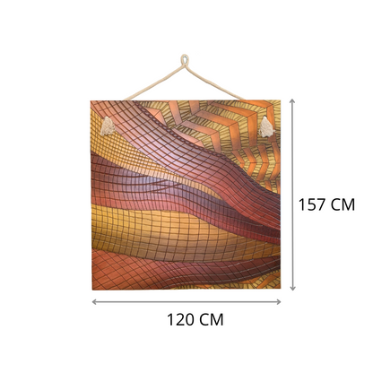 CUADRO TRADICIONES TEJIDAS B 1.2 X 1.577 X 0.134 M