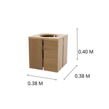 DEPOSITO TABLAS GURBIA CH 0.38X0.40X0.38M