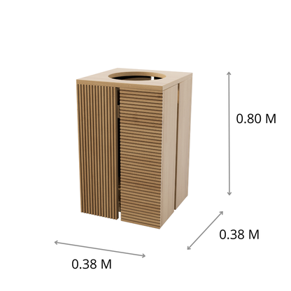 DEPOSITO TABLAS GURBIA MD 0.38X0.60X0.38M