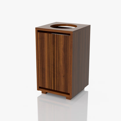 DEPOSITO TOALLAS SUCIAS RAYADO MD CURVAS 0.36X0.62X0.36M