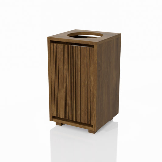 DEPOSITO TOALLAS SUCIAS RAYADO MD CURVAS 0.36X0.62X0.36M