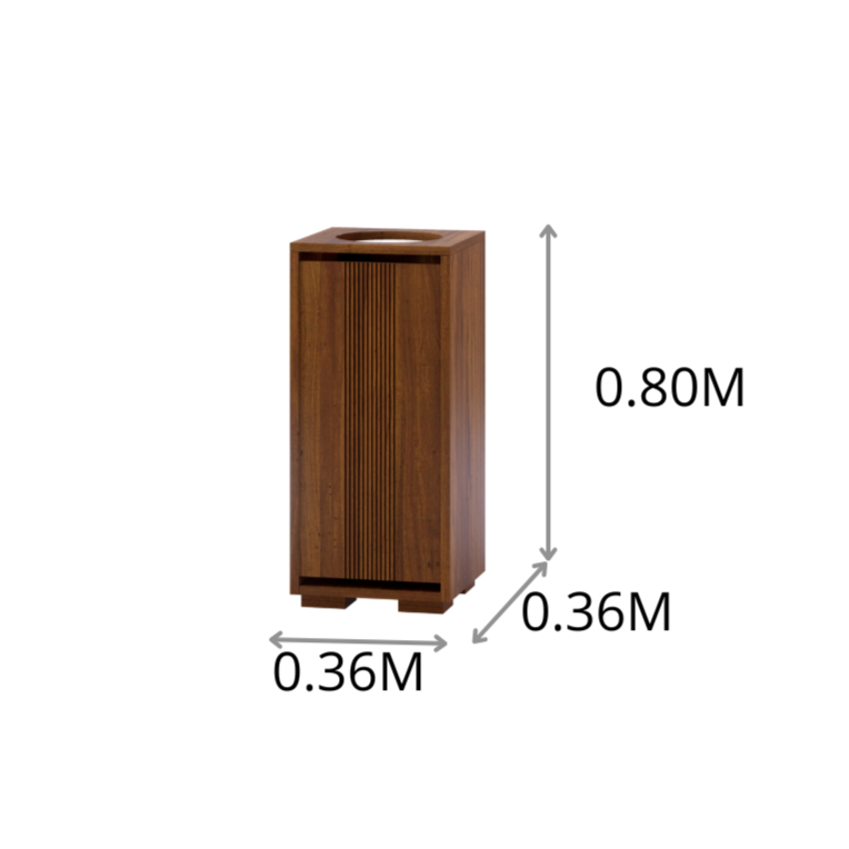 DEPOSITO TOALLAS SUCIAS GYB GD 0.36X0.80X0.36M