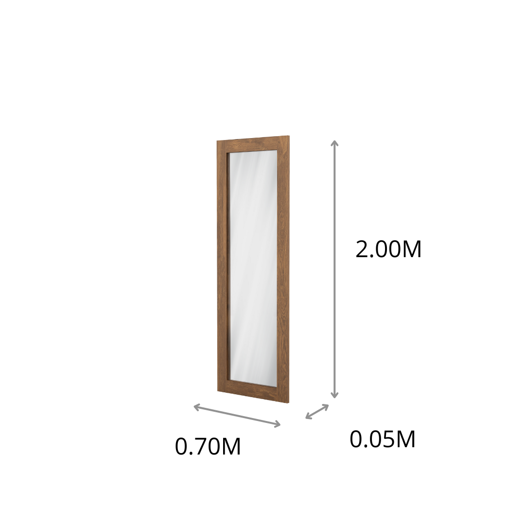ESPEJO DE PIE ELENA 0.71X2.0X0.5M
