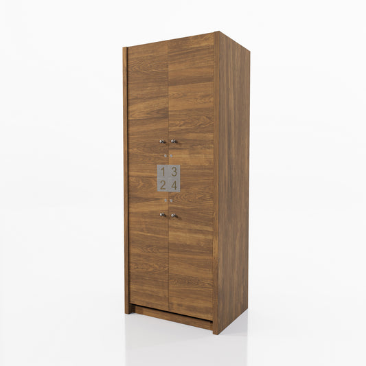 LOCKER VESTIDOR 4 CASILLEROS SPM CON CERRADURAS DE LLAVE 0.82X2.10X0.60M