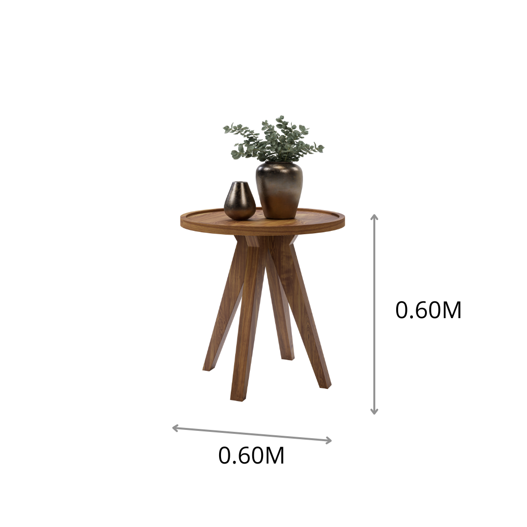 MESA AUX BASIK 0.60 DIAMX0.60 M
