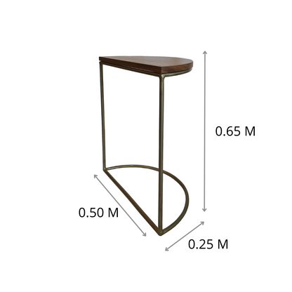 MESA DE LADO ALTA HUIPIL PZA 1/2 0.5 X 0.65 X 0.25 M