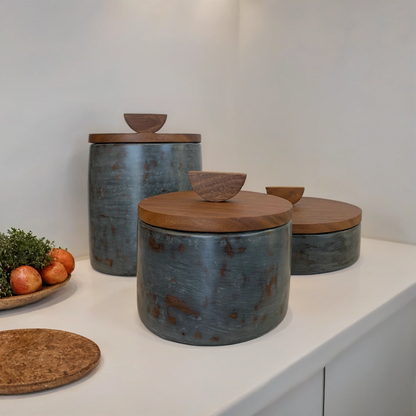 CAJA DE BARRO MEDIALUNA 0.30 0.3 X 0.14 X 0 M