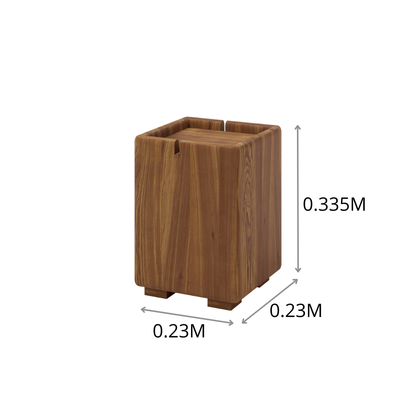 PAPELERA TAPA GIRATORIA LE ST 0.23X0.335X0.23M