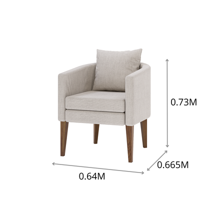 SILLA U BI 0.64X0.73X0.66M