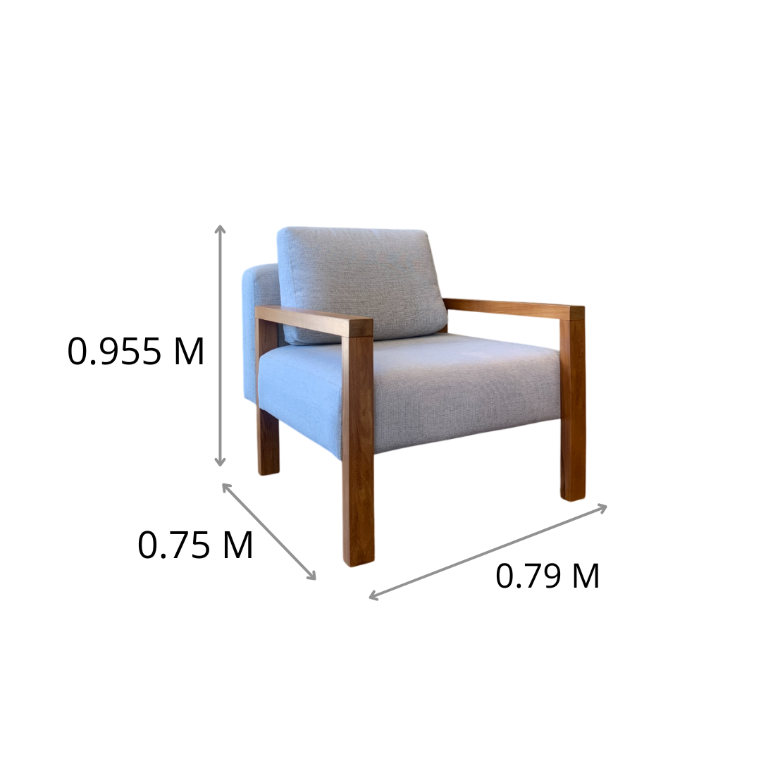SILLETA KASS 0.79X0.75X0.955M 0.955 X 0.75 X 0.79 M