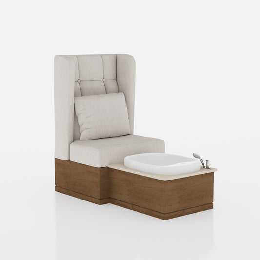SILLON PEDICURE DROPAR 4 PZAS 0.80X1.30X1.47M