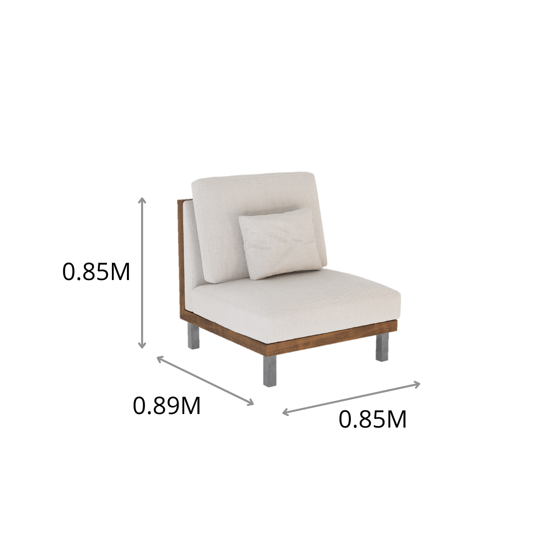 SILLON INDIVIDUAL FOLIE 0.85X0.85X0.89M