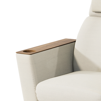 SILLÓN LALY CON TABURETE RUEDITAS 0.93X1.15X0.92M